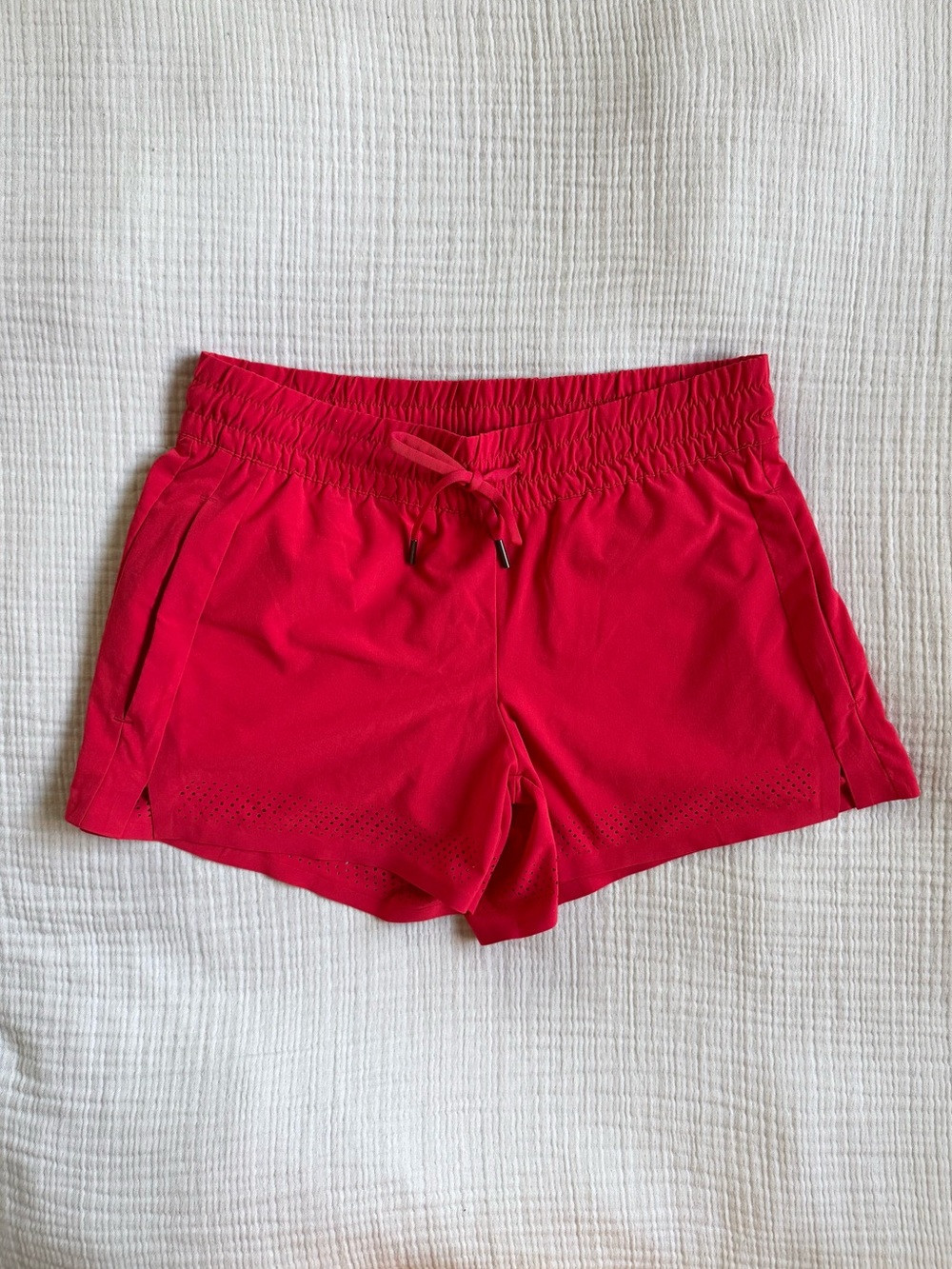 Athleta Mid Rise Running Shorts